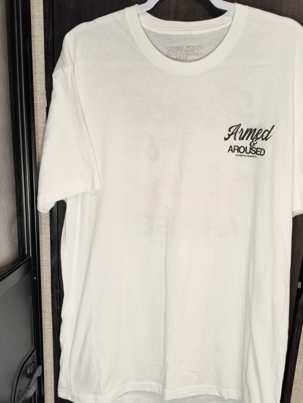 Men's XL White Graphic T-Shirt